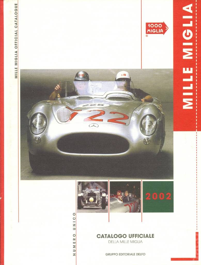 Image representing Catalogo Ufficiale della Mille Miglia 2002 issue 2002, Mille Miglia Catalogo Ufficiale