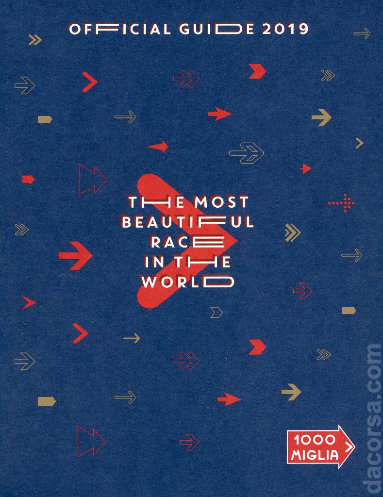 Cover of Official Guide 2019 issue 2019, Mille Miglia Catalogo Ufficiale