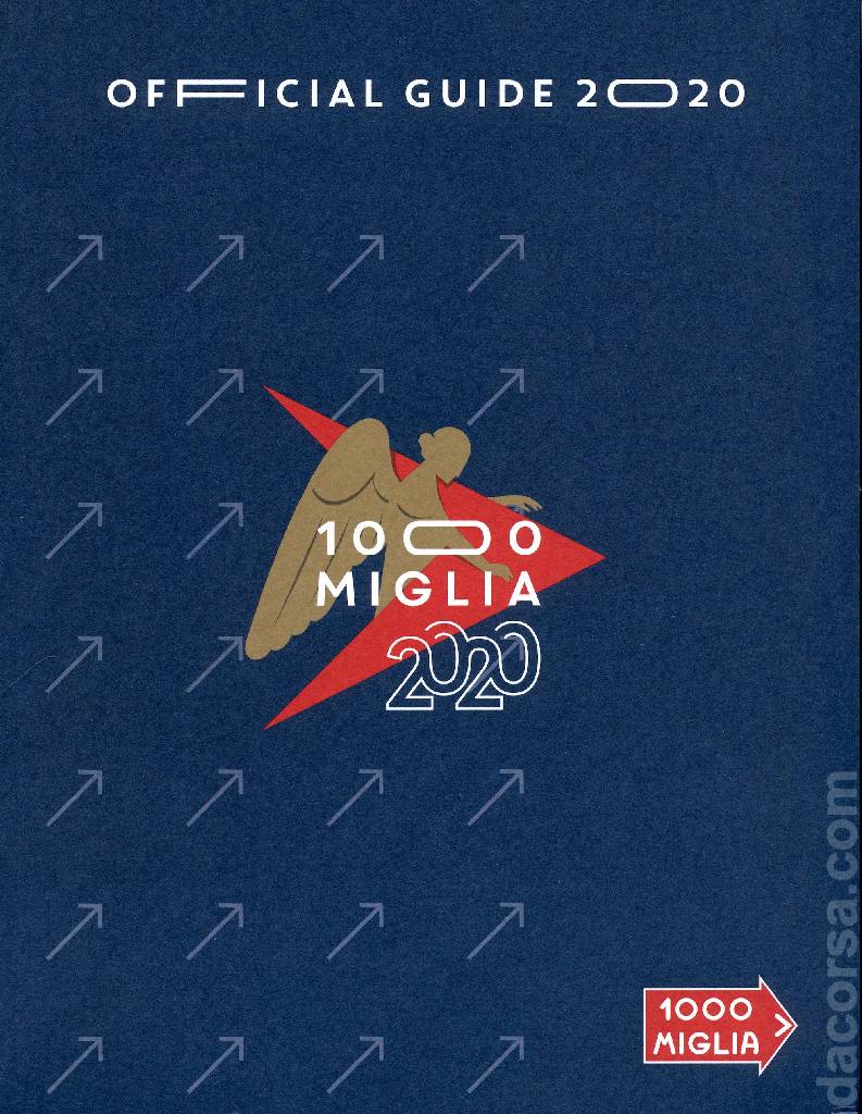 Cover of Official Guide 2020 issue 2020, Mille Miglia Catalogo Ufficiale