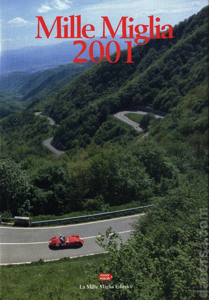 Image representing Mille Miglia 2001, La Mille Miglia Editrice