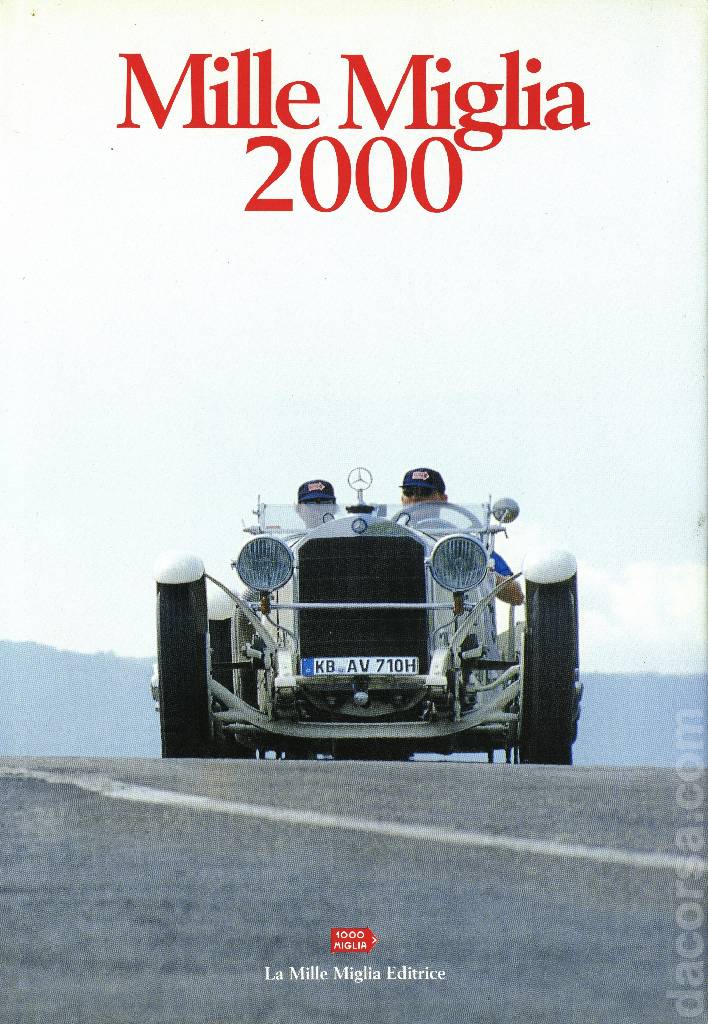 Image representing Mille Miglia 2000, La Mille Miglia Editrice