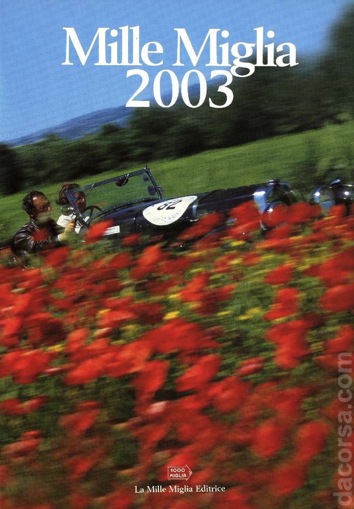 Cover of Mille Miglia 2003, La Mille Miglia Editrice