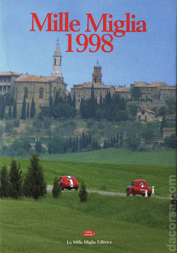 Cover of Mille Miglia 1998, La Mille Miglia Editrice