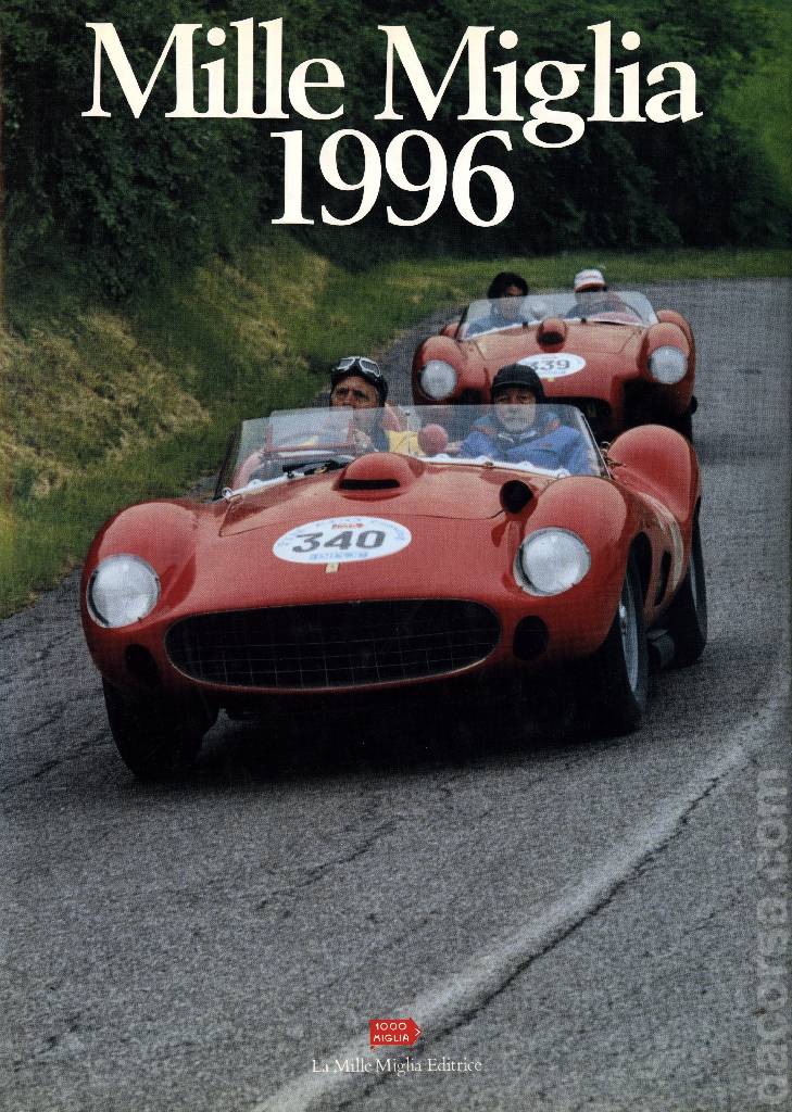 Cover of Mille Miglia 1996, La Mille Miglia Editrice
