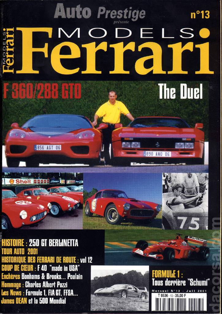 Image representing Ferrari Models issue 13, Auto Prestige Ferrari Models