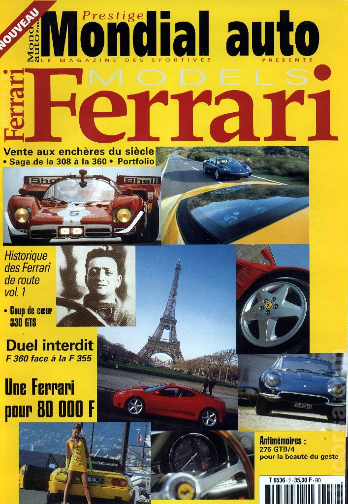 Image for Ferrari Models (Janvier 2000) issue 2