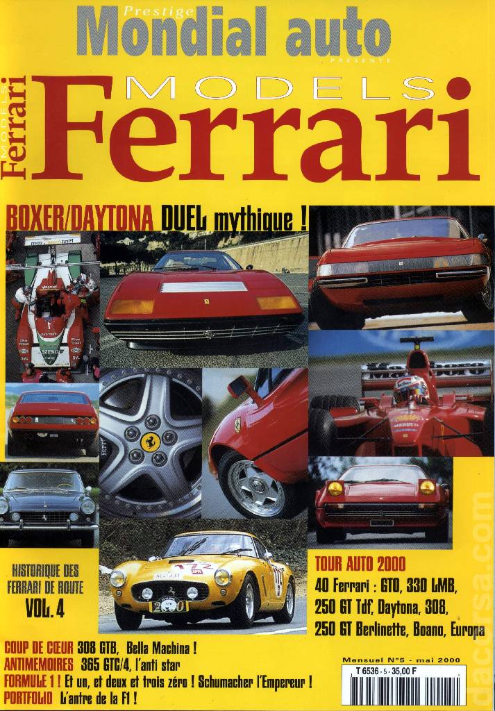 Image for Ferrari Models (Mai 2000) issue 5