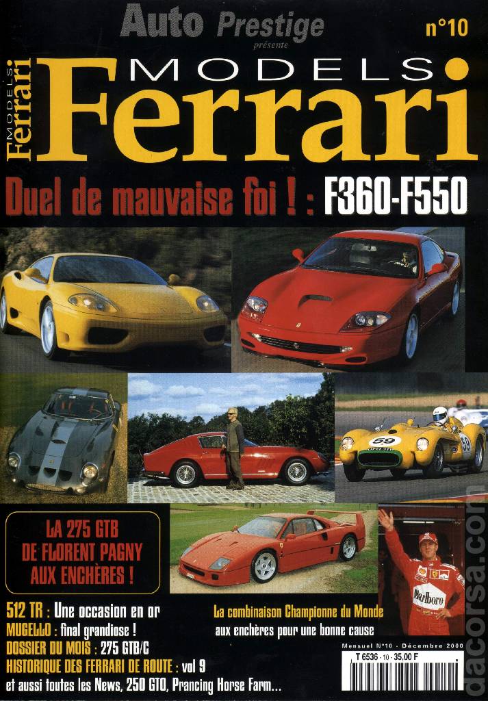 Image for Ferrari Models (Decembre 2000) issue 10