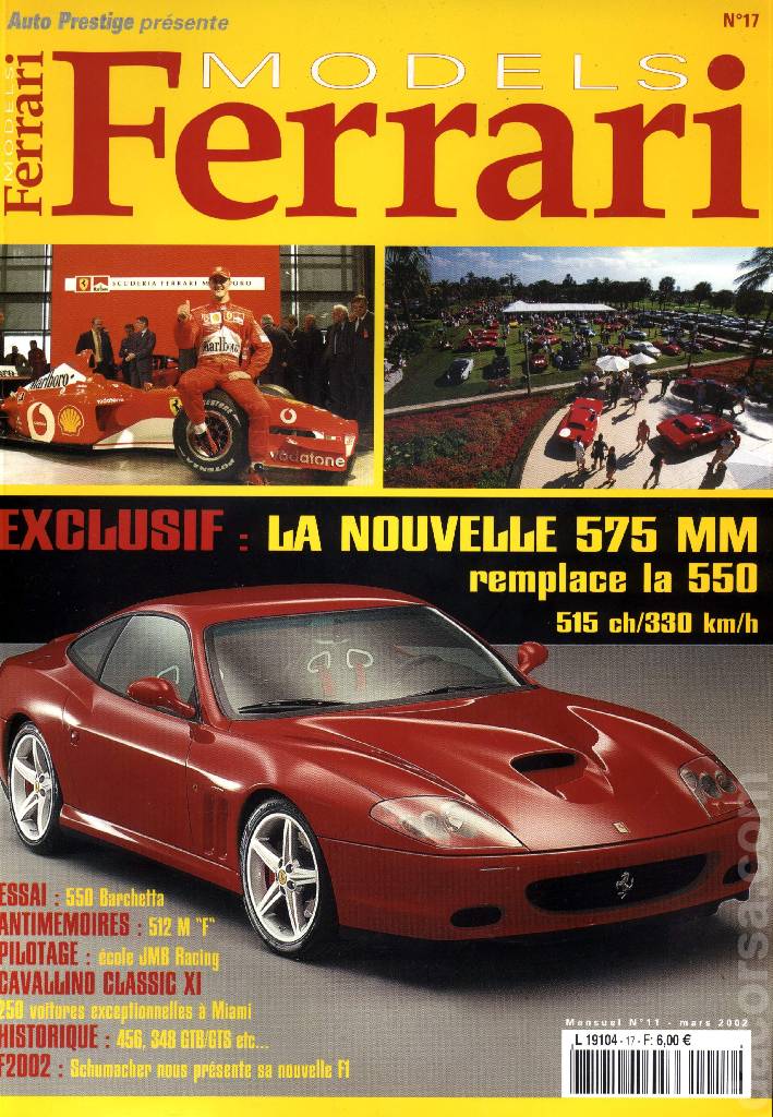 Image for Ferrari Models (Mars 2002) issue 17