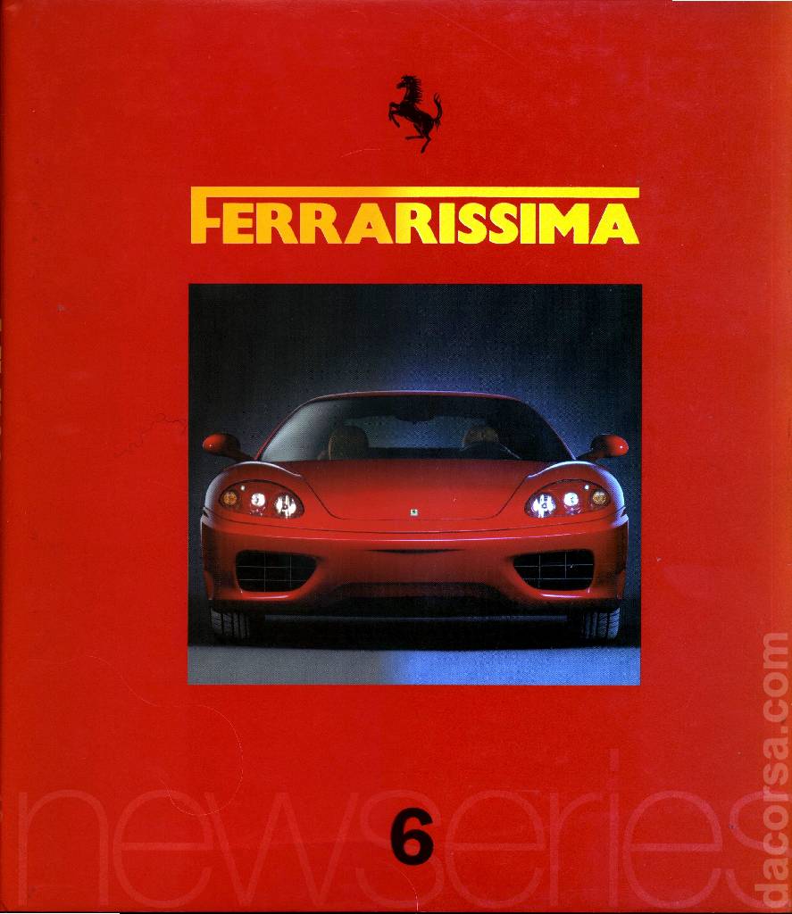 Cover of Ferrarissima New Series issue 6, %!s(<nil>)