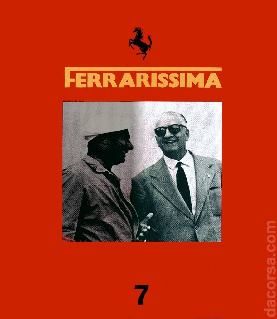 Cover of Ferrarissima New Series issue 7, %!s(<nil>)