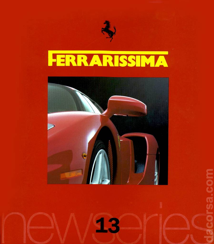 Cover of Ferrarissima New Series issue 13, %!s(<nil>)