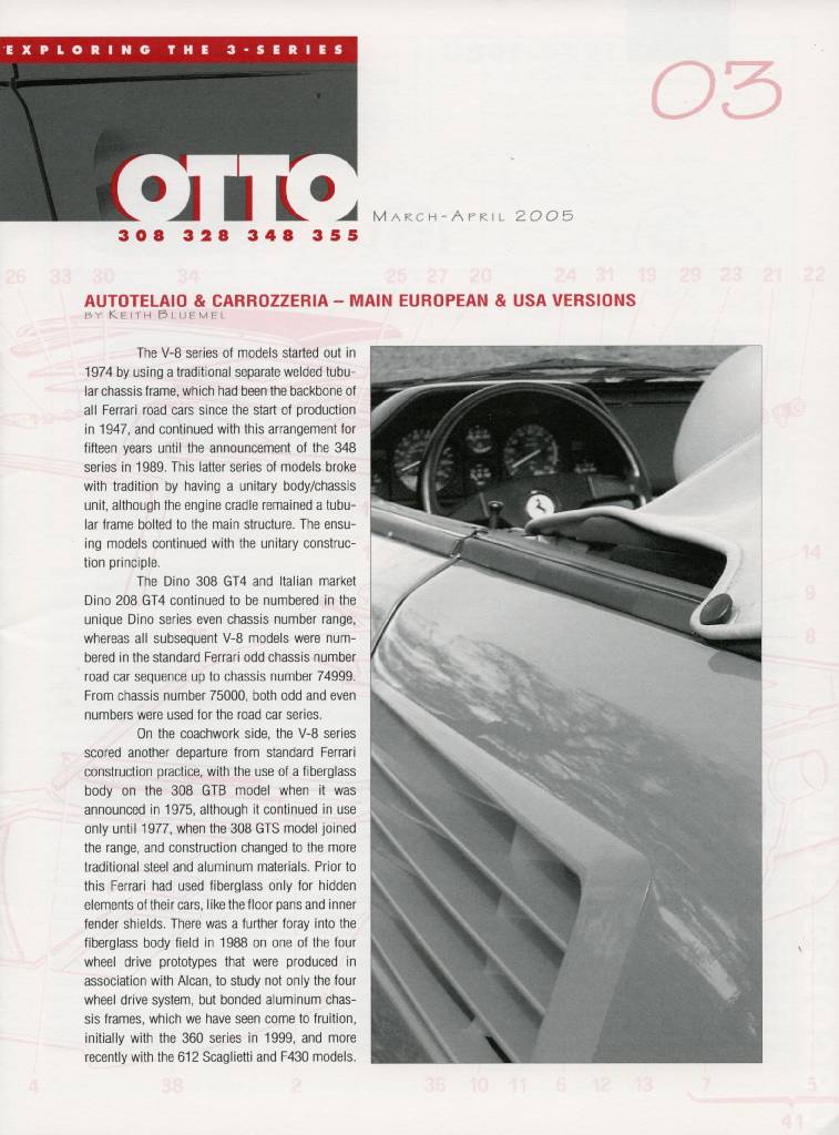 Cover of Otto newsletter issue 3, March - April 2005