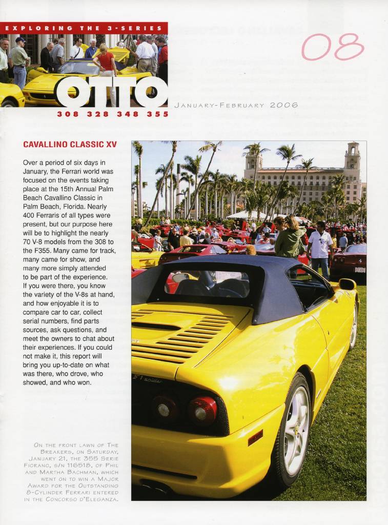 Cover of Otto newsletter issue 8, January - February 2006