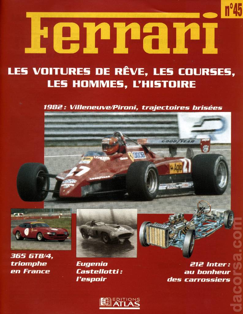 Cover of Ferrari La Passion issue 45, %!s(<nil>)