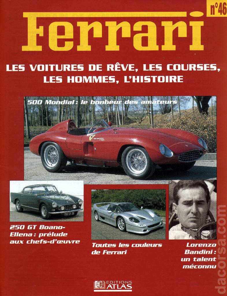 Cover of Ferrari La Passion issue 46, %!s(<nil>)