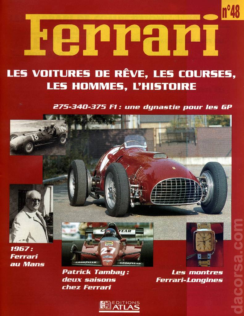 Cover of Ferrari La Passion issue 48, %!s(<nil>)