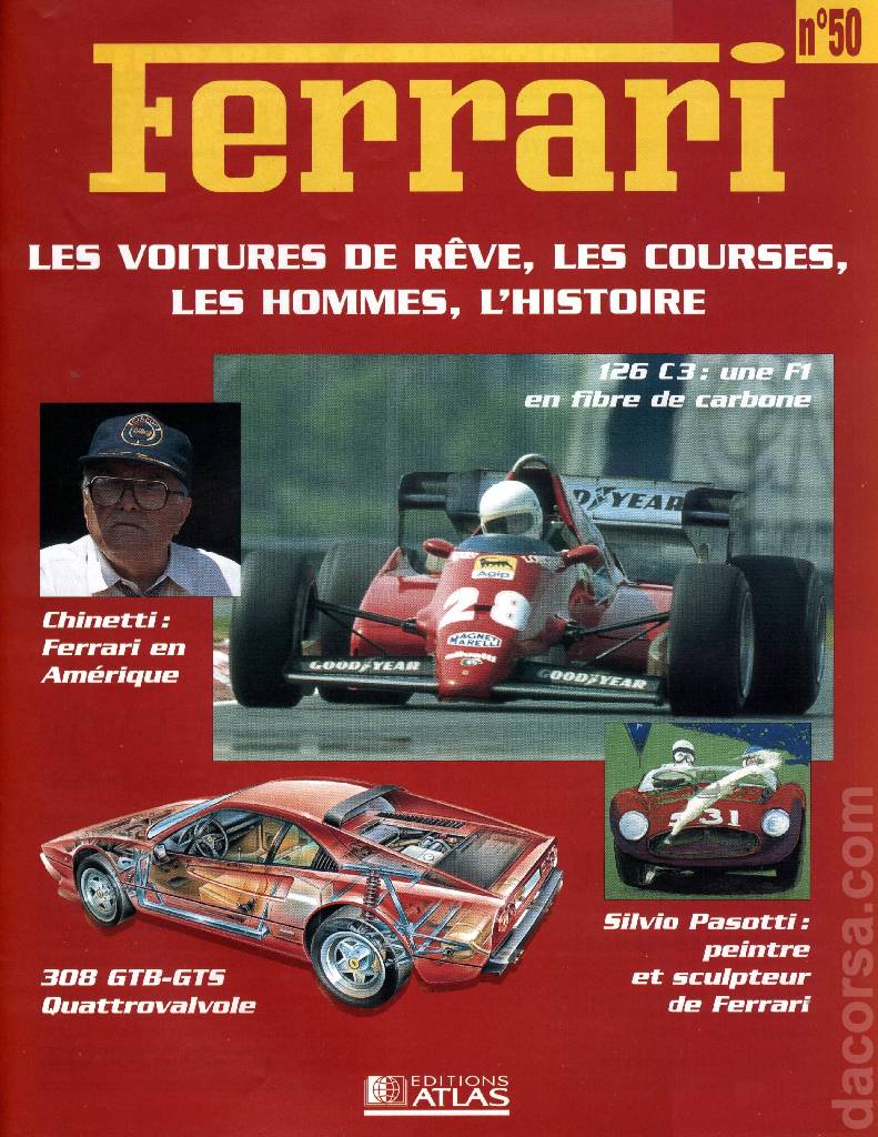 Cover of Ferrari La Passion issue 50, %!s(<nil>)