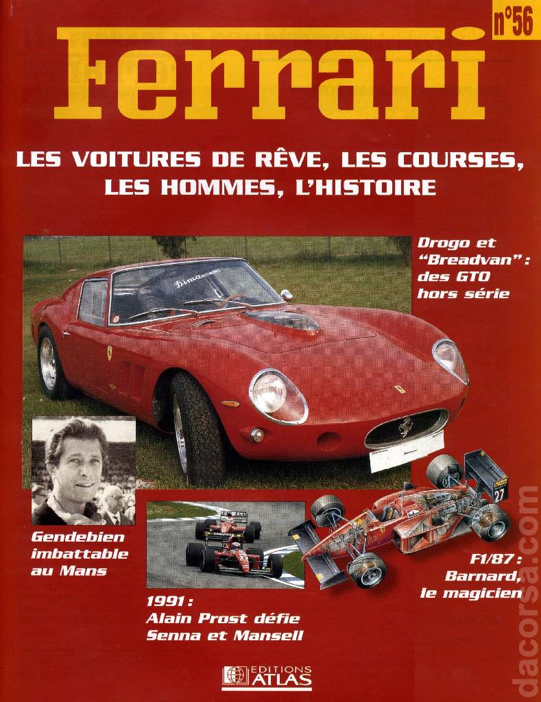 Cover of Ferrari La Passion issue 56, %!s(<nil>)