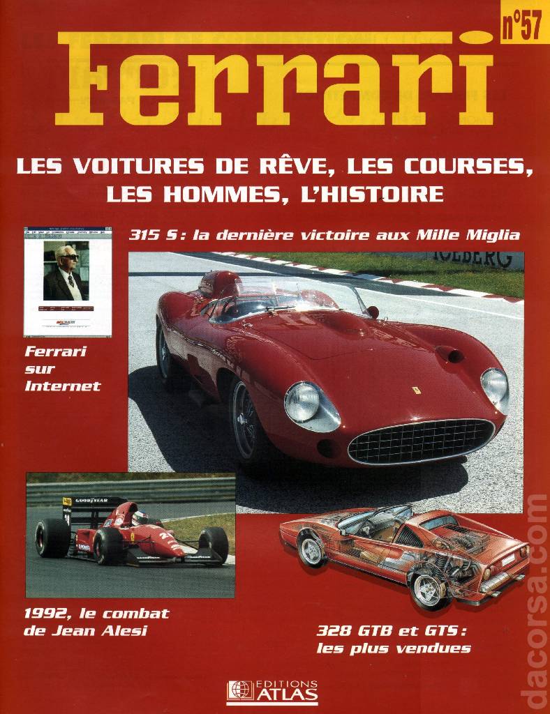 Cover of Ferrari La Passion issue 57, %!s(<nil>)