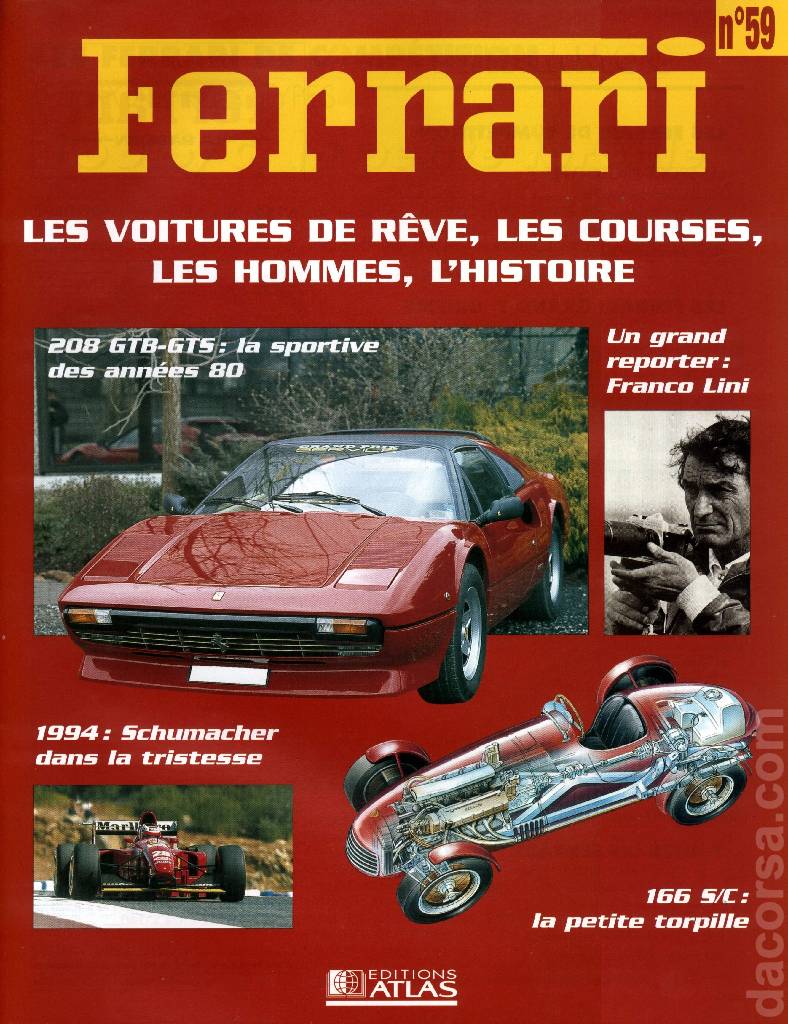 Cover of Ferrari La Passion issue 59, %!s(<nil>)