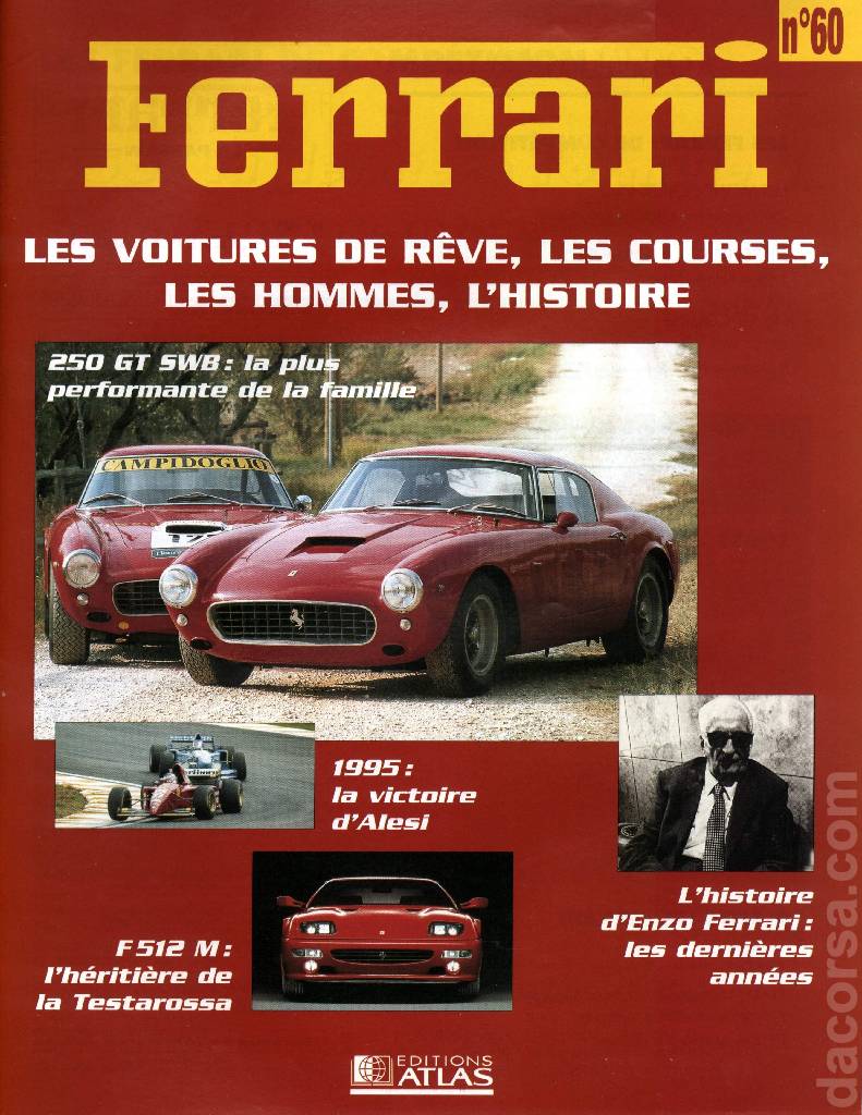 Cover of Ferrari La Passion issue 60, %!s(<nil>)