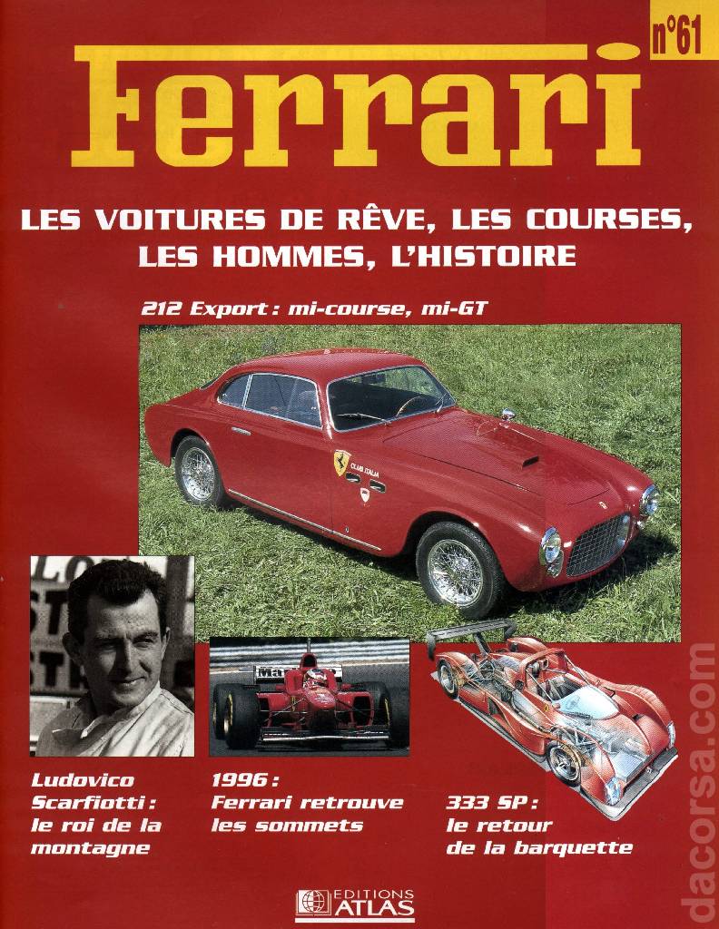 Cover of Ferrari La Passion issue 61, %!s(<nil>)