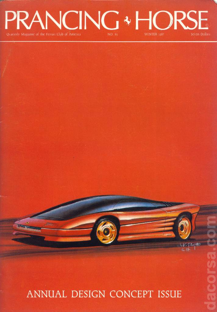 Image representing Prancing Horse issue 83, no. 83 - Winter 1987