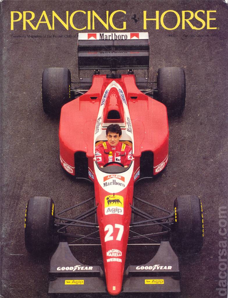 Cover of Prancing Horse issue 107, no. 107 - second quarter 1993
