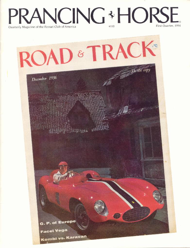 Cover of Prancing Horse issue 110, no. 110 - first quarter 1994