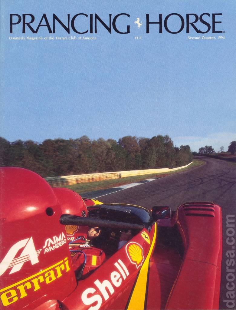 Cover of Prancing Horse issue 111, no. 111 - second quarter 1994