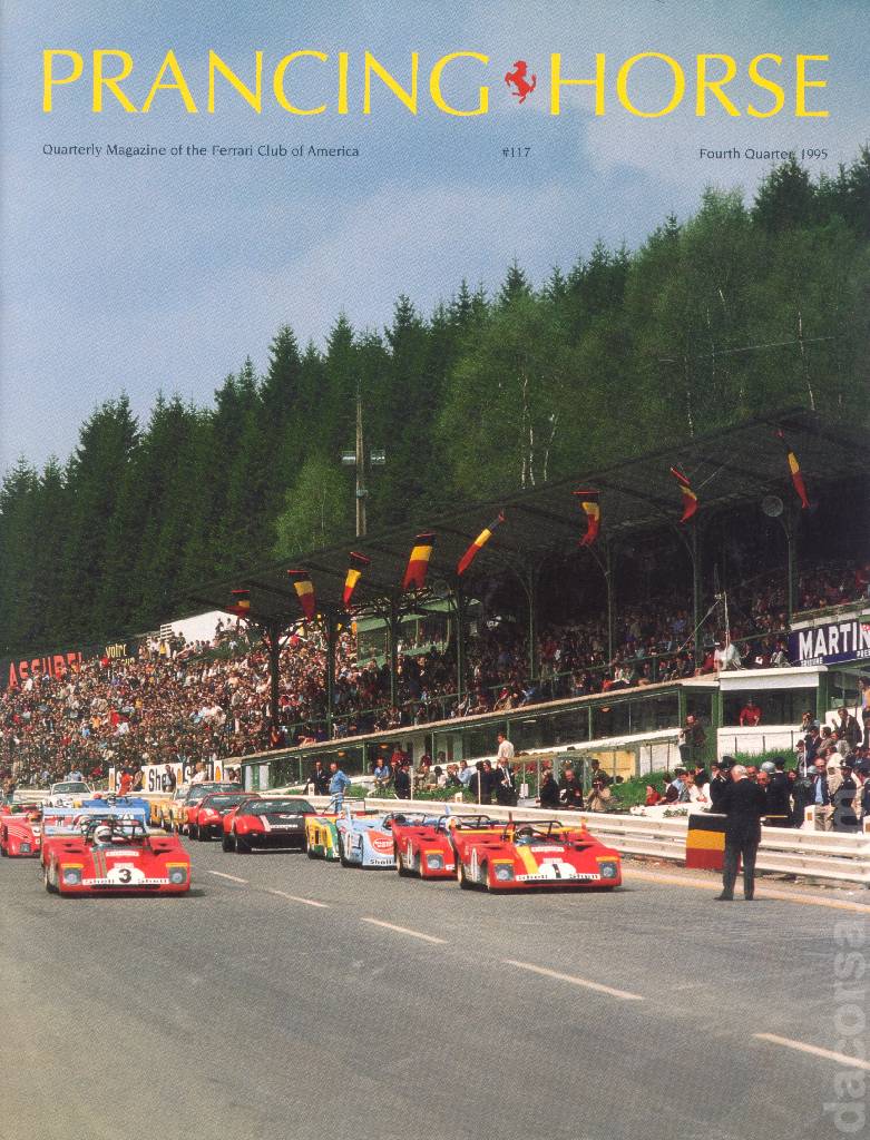 Cover of Prancing Horse issue 117, no. 117 - fourth quarter 1995