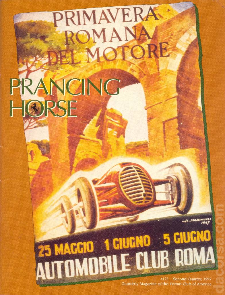 Cover of Prancing Horse issue 123, no. 123 - second quarter 1997