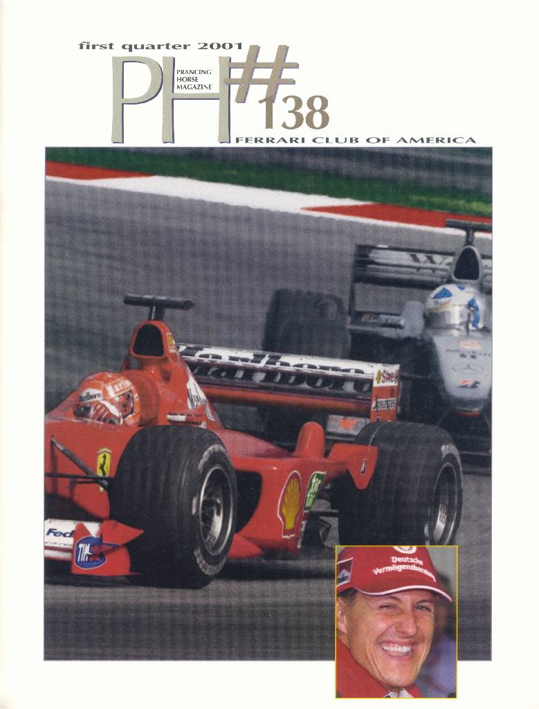 Cover of Prancing Horse issue 138, no. 138 - first quarter 2001