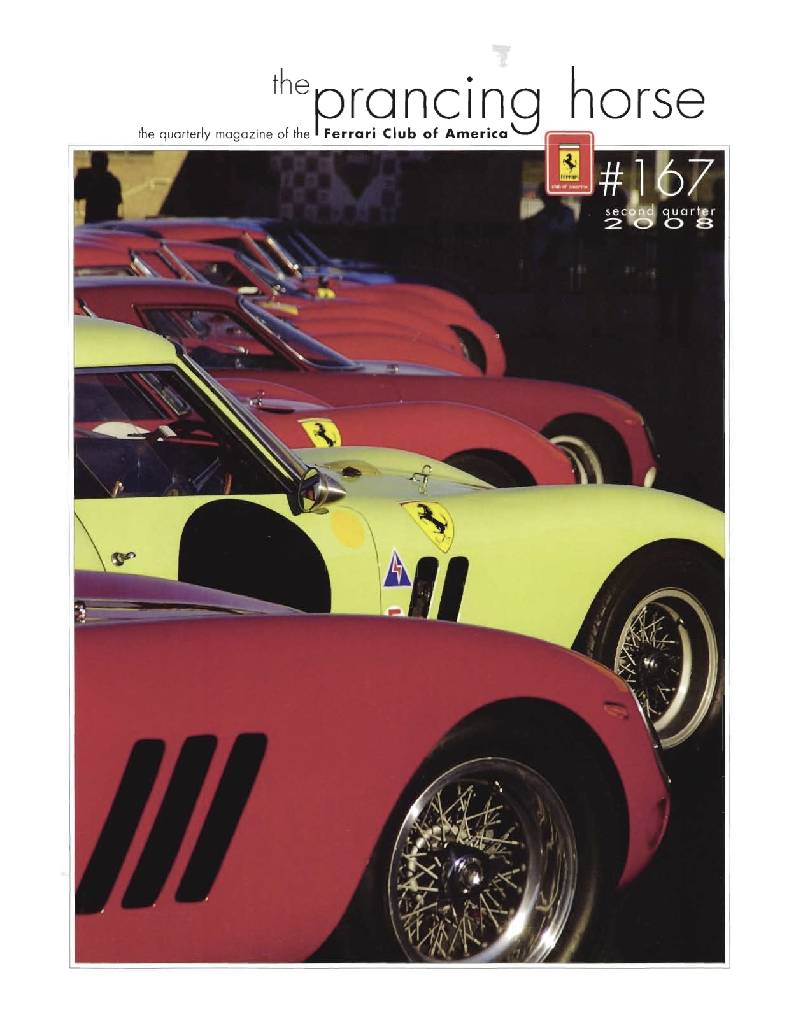 Cover of Prancing Horse issue 167, no. 167 - second quarter 2008