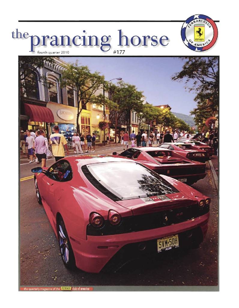 Cover of Prancing Horse issue 177, no. 177 - fourth quarter 2010