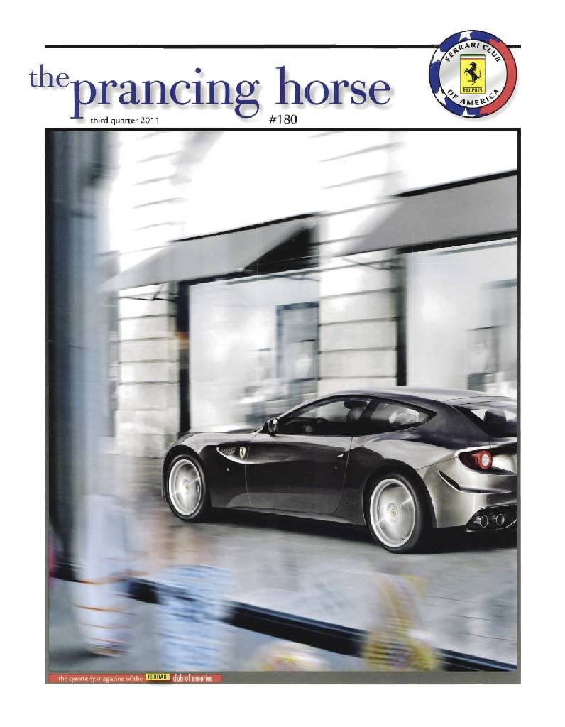 Cover of Prancing Horse issue 180, no. 180 - third quarter 2011