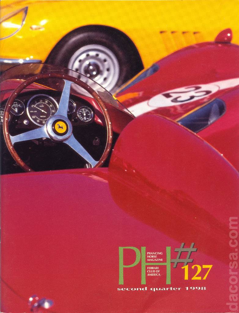 Cover of Prancing Horse issue 127, no. 127 - second quarter 1998
