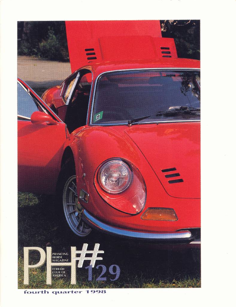 Cover of Prancing Horse issue 129, no. 129 - fourth quarter 1998