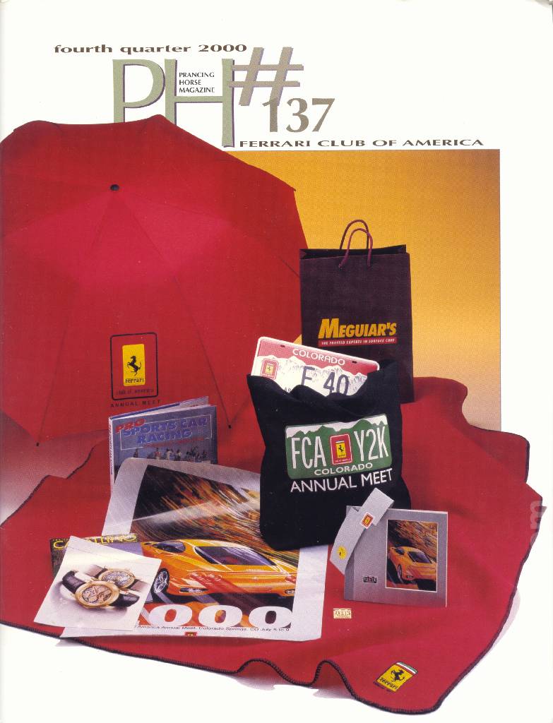 Cover of Prancing Horse issue 137, no. 137 - fourth quarter 2000