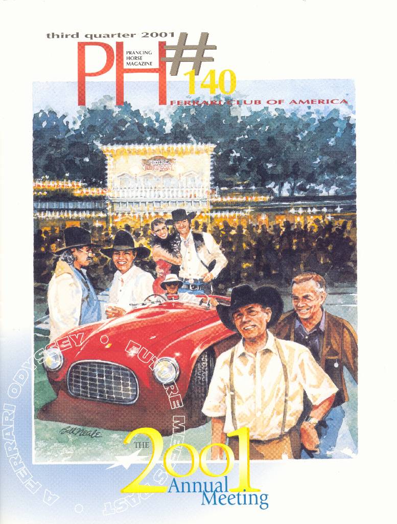 Cover of Prancing Horse issue 140, no. 140 - third quarter 2001