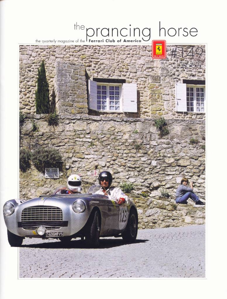 Cover of Prancing Horse issue 149, no. 149 - fourth quarter 2003