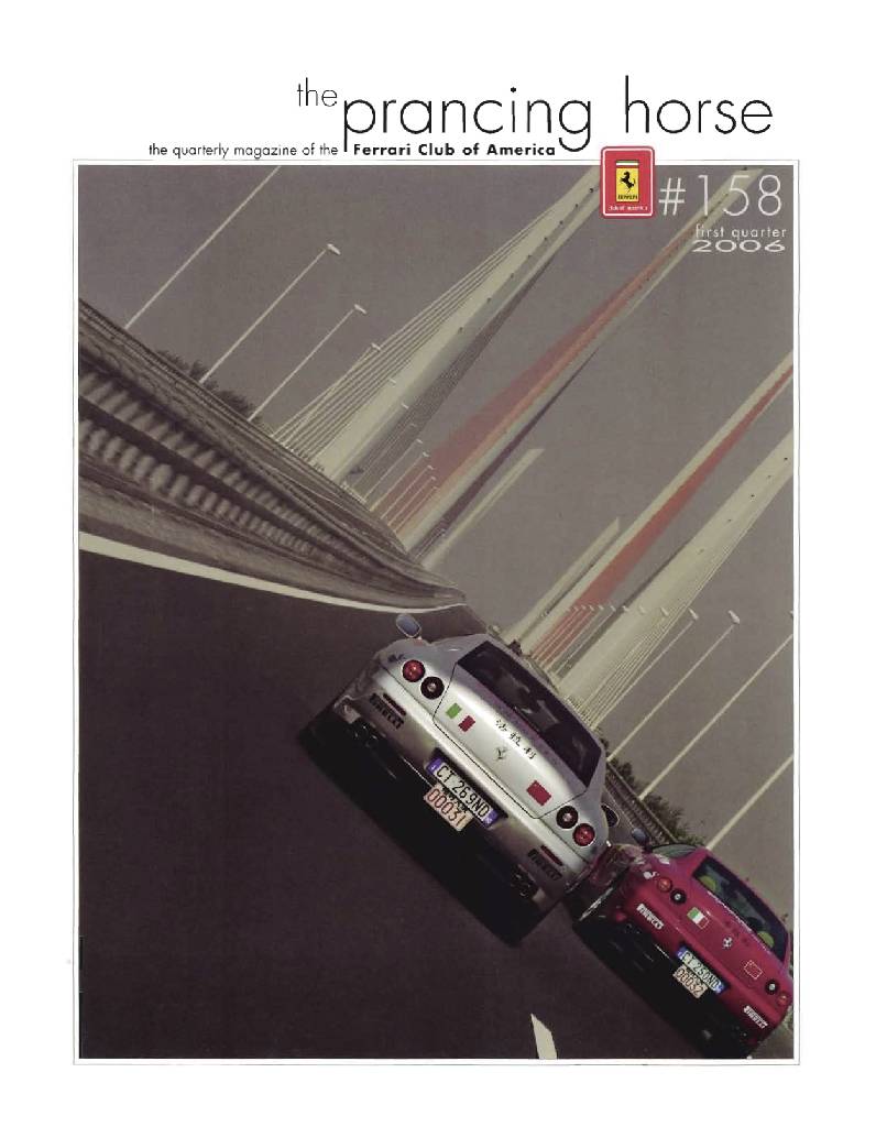 Cover of Prancing Horse issue 158, no. 158 - first quarter 2006