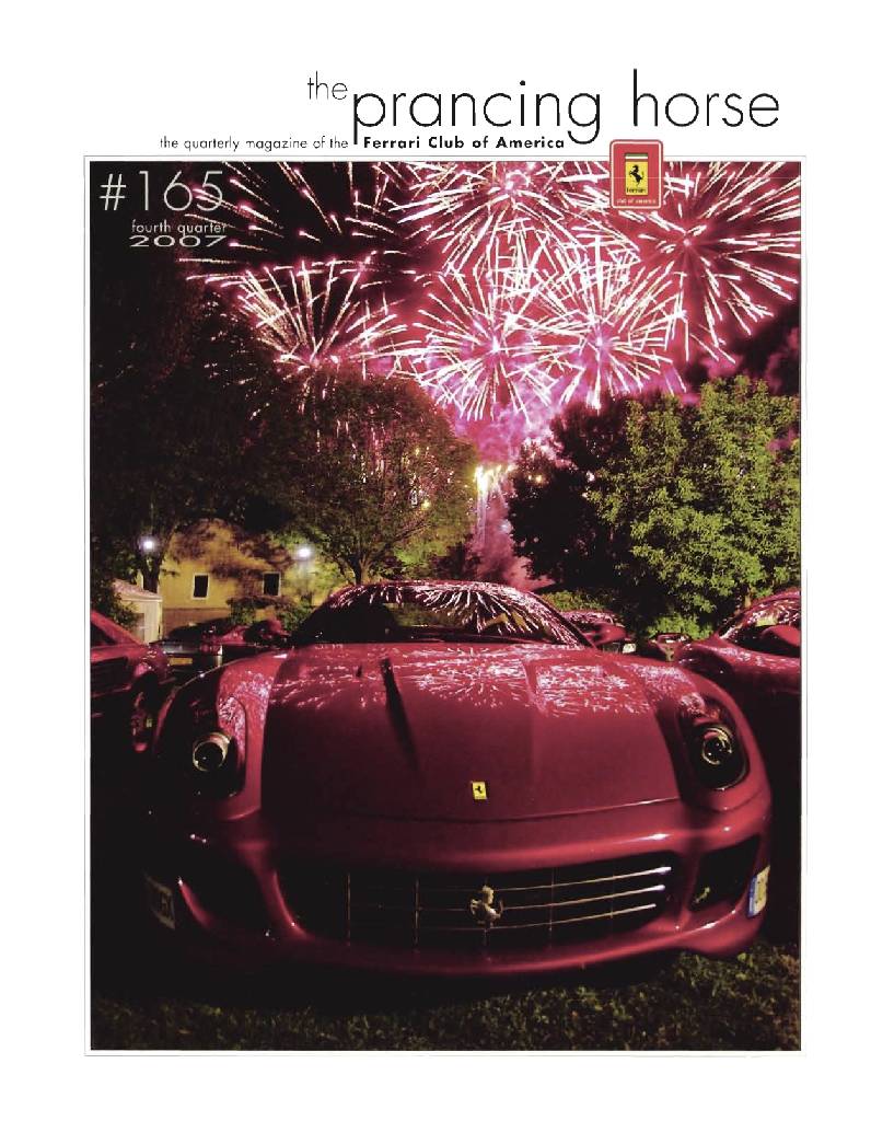Cover of Prancing Horse issue 165, no. 165 - fourth quarter 2007