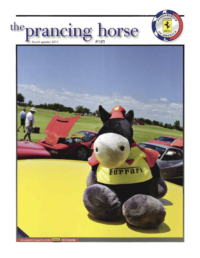 Cover of Prancing Horse issue 181, no. 181 - fourth quarter 2011