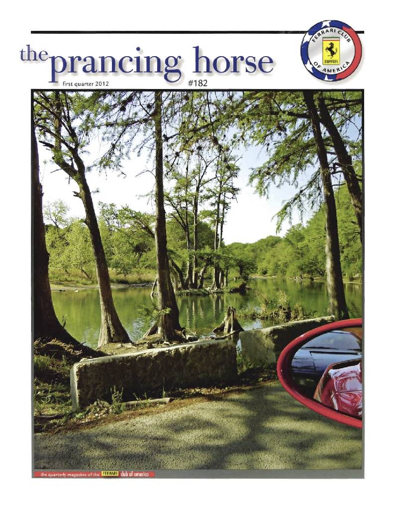 Cover of Prancing Horse issue 182, no. 182 - first quarter 2012