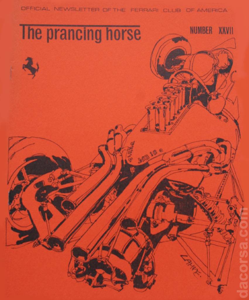 Cover of Prancing Horse issue 27, no. XXVII (1970)