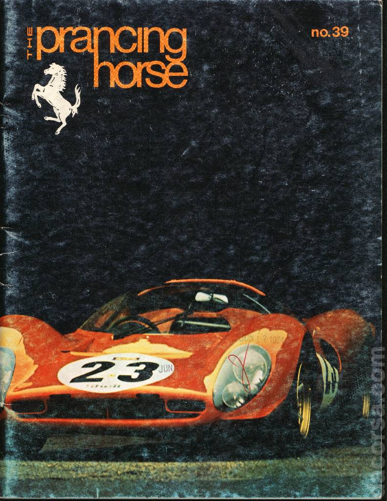Cover of Prancing Horse issue 39, no. 39 (1974)