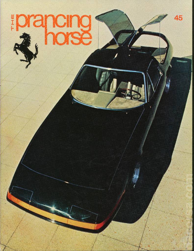 Cover of Prancing Horse issue 45, no. 45 - Winter '75/'76 (1975)