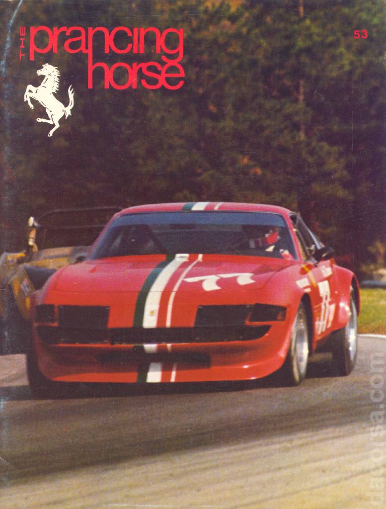 Cover of Prancing Horse issue 53, no. 53 - Spring 1978